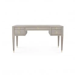 Bungalow 5 - Morris Desk, Taupe Gray