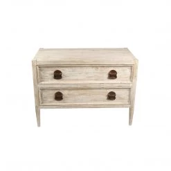 CFC Furniture Reclaimed Lumber Lewis 2-Drawer Nightstand
