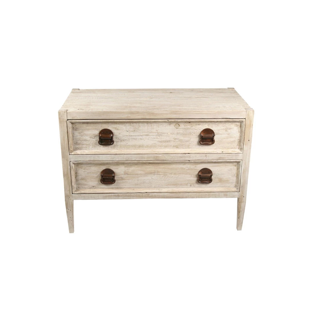 CFC Furniture Reclaimed Lumber Lewis 2-Drawer Nightstand