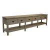 CFC Furniture Reclaimed Lumber Console W/ 6 Drawers