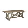Dining Tables CFC Furniture Reclaimed Lumber Pentagon Dining Table, 108"