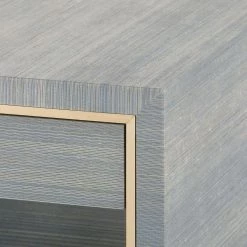 Bungalow 5 - Parker 2-drawer Side Table, Slate Blue