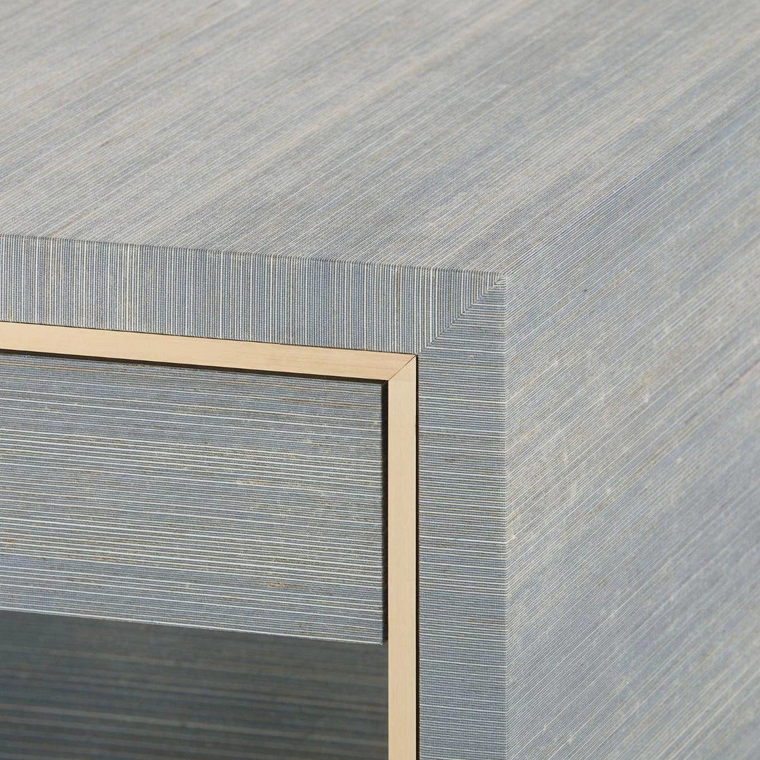 Bungalow 5 - Parker 2-drawer Side Table, Slate Blue