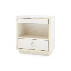 Bungalow 5 - Parker 2-drawer Side Table, Light Natural