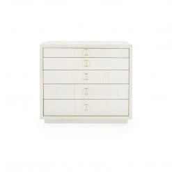 Bungalow 5 - Parker Large 5-drawer, Silver