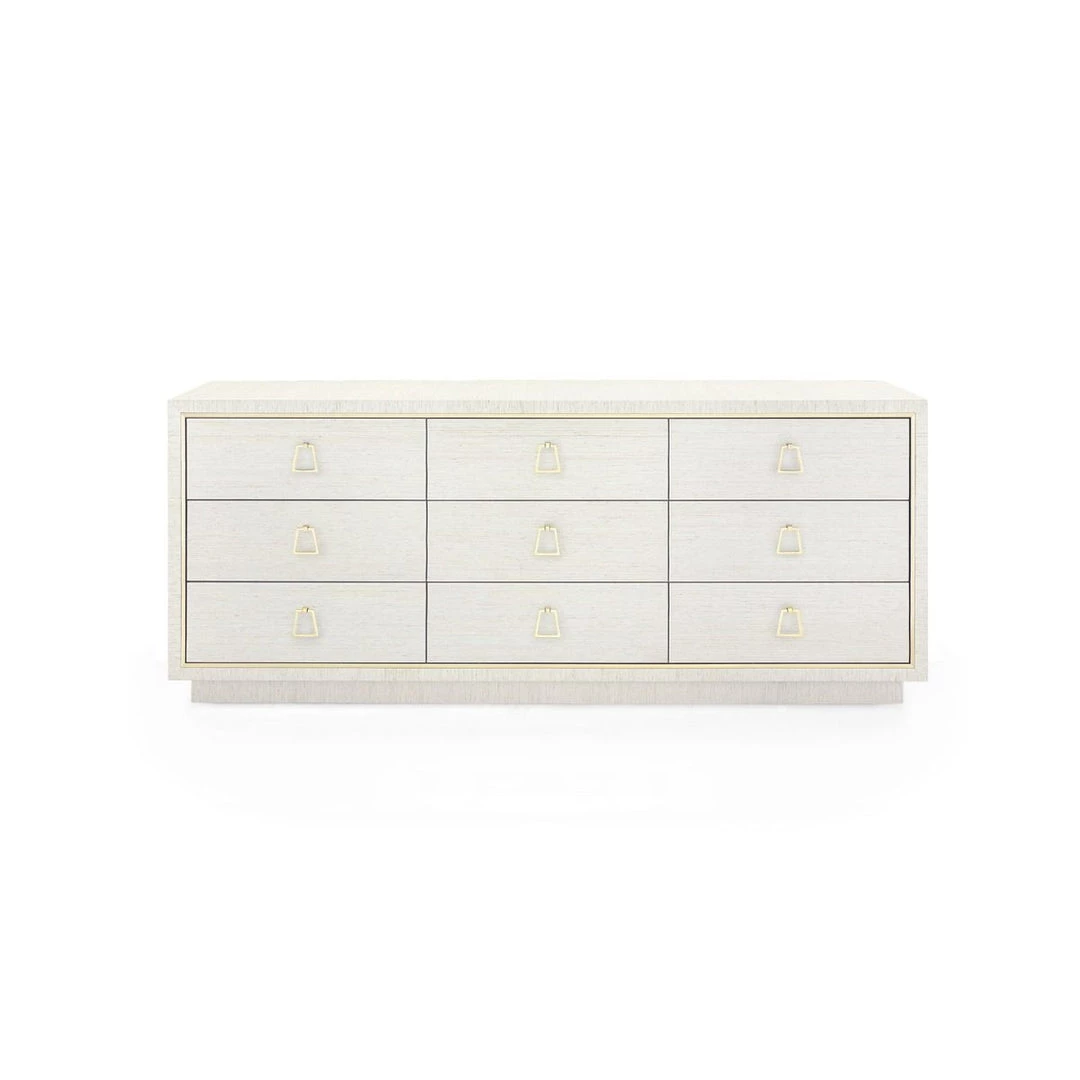 Bungalow 5 - Parker Extra Large 9-drawer, Silver