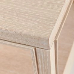 Bungalow 5 - Paola 1-drawer Side Table, Bleached Cerused Oak