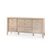 Bungalow 5 - Paola Extra Large 9-drawer, Bleached Cerused Oak