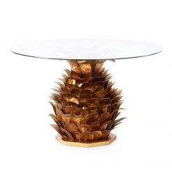 Bungalow 5 - Pineapple Side Cocktail Table Base, Gold