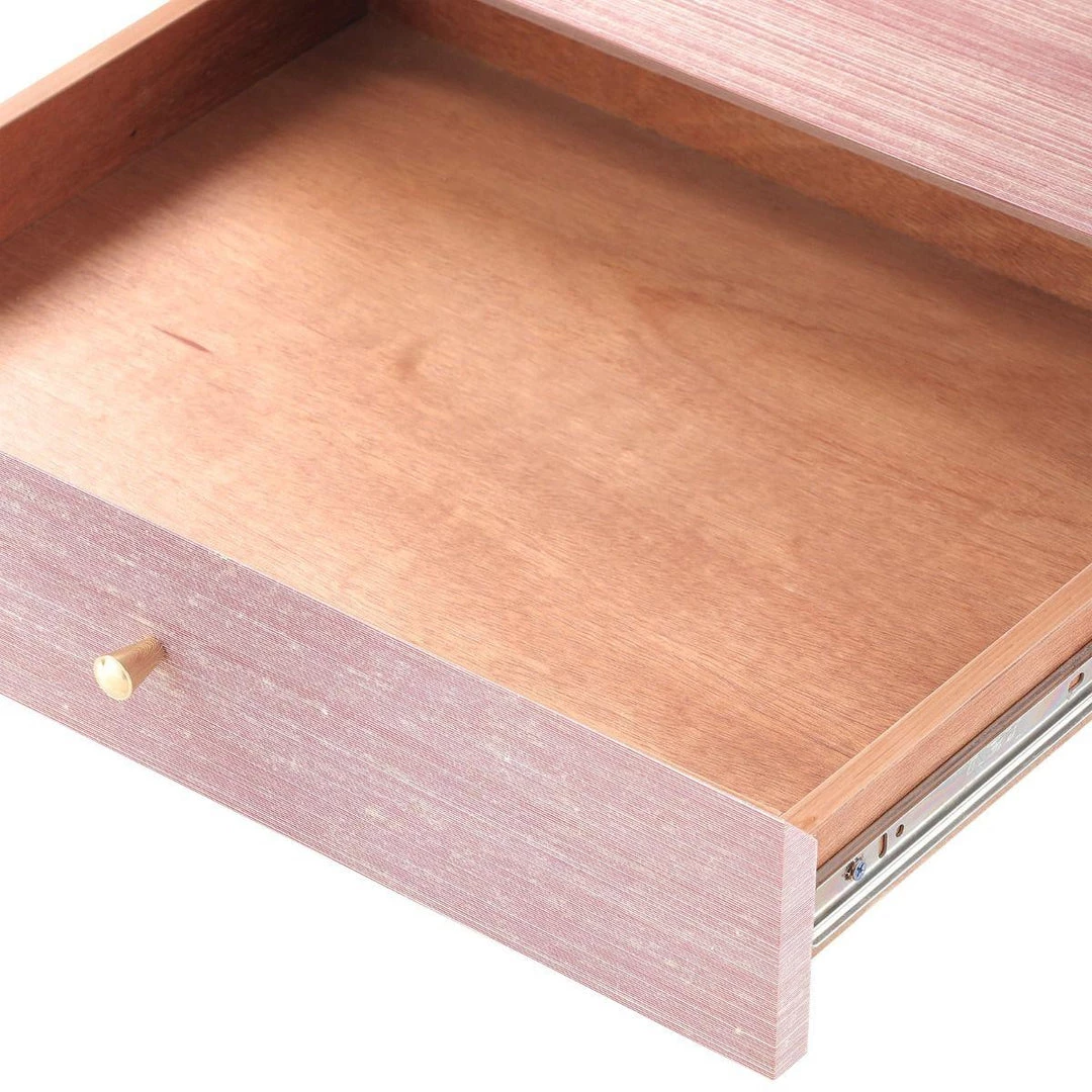 Bungalow 5 - Pascal 1-drawer Side Table, Red