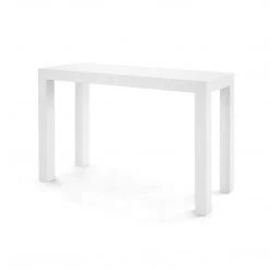 Bungalow 5 - Parsons Console Table In White