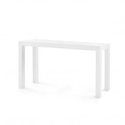 Bungalow 5 - Parsons Large Console, White