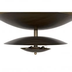 Noir Furniture Sofas Noir Nora Chandelier, Metal With Aged Brass Finish