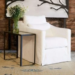 Cisco Brothers In Stock - Rebecca Chairs Essentials - Logan Silver