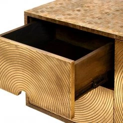 Bungalow 5 - Randers 4-Drawer & 2-Door Cabinet - Antique Brass