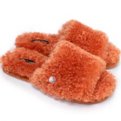 Pretty You London Clothing Candy Slippers - Spice
