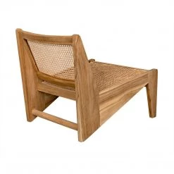 Noir Furniture Noir Udine Chair With Caning, Teak
