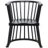 Noir Furniture Chairs Noir Bolah Chair, Hand Rubbed Black