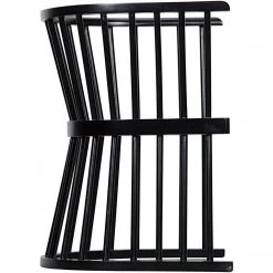 Noir Furniture Chairs Noir Bolah Chair, Hand Rubbed Black