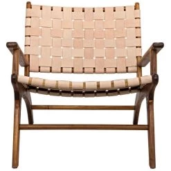 Noir Furniture Kamara Arm Chair, Teak