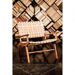 Noir Furniture Kamara Arm Chair, Teak