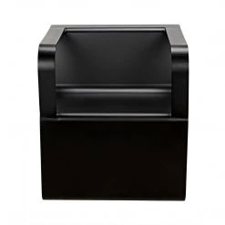 Noir Furniture Noir Nico Chair, Black Steel