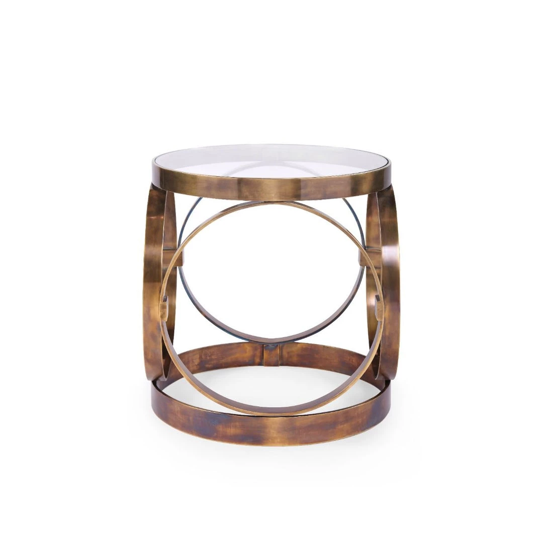 Bungalow 5 - Stephen Side Table, Antique Brass
