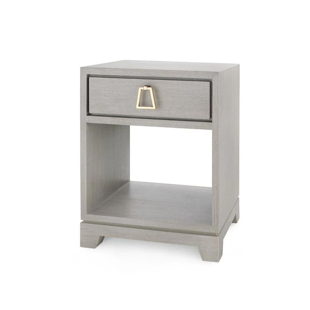 Bungalow 5 - Stanford 1-Drawer Side Table - Light Gray
