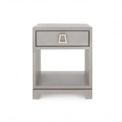 Bungalow 5 - Stanford 1-Drawer Side Table - Light Gray