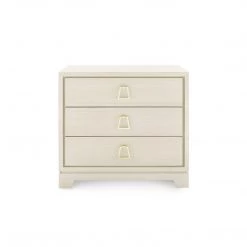 Bungalow 5 - Stanford 3-drawer Side Table, Blanched Oak