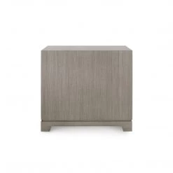 Bungalow 5 - Stanford 3-drawer Side Table, Taupe Gray