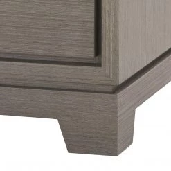Bungalow 5 - Stanford 3-drawer Side Table, Taupe Gray