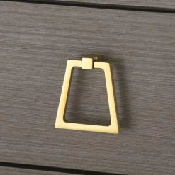 Bungalow 5 - Stanford 3-drawer Side Table, Taupe Gray