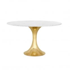 Bungalow 5 - Stockholm Dining Table Base, Brass