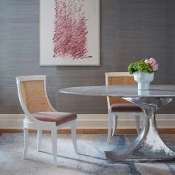 Bungalow 5 - Stockholm Small Oval Table Base, Nickel