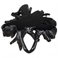 Noir Furniture Noir Teak Root Coffee Table, Black